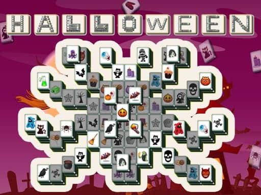 Screenshot van Halloween Mahjong Deluxe