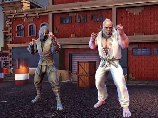 Screenshot van World Of Fighters: Iron Fists