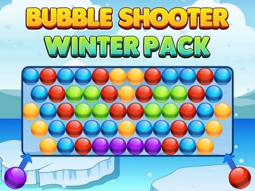 Screenshot van Bubble Shooter Winter Pack
