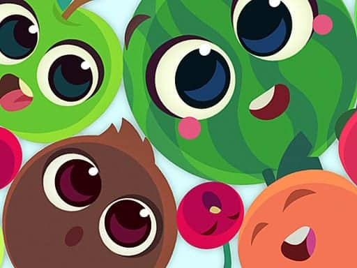 Screenshot van Funny Fruits: Merge and Gather Watermelon