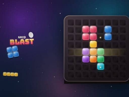 Screenshot van Grid Blast