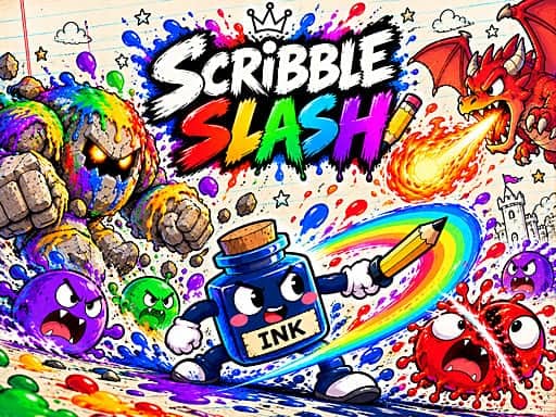 Screenshot van Scribble Slash