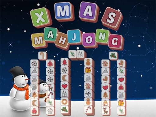Screenshot van Xmas Mahjong Tiles 2023