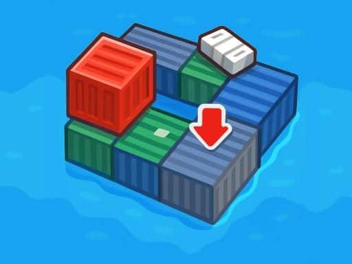 Screenshot van Cargo Path Puzzle
