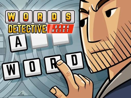 Screenshot van Words Detective Bank Heist