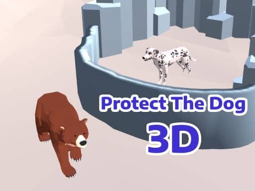 Screenshot van Protect The Dog 3D