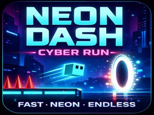 Screenshot van Neon Dash: Cyber Run