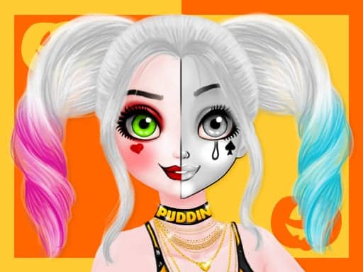 Screenshot van Princess Halloween Makeup HalfFaces Tutorial