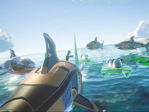 Screenshot van Shark Ships
