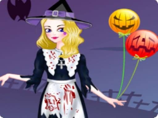 Screenshot van Perfect Halloween Girl