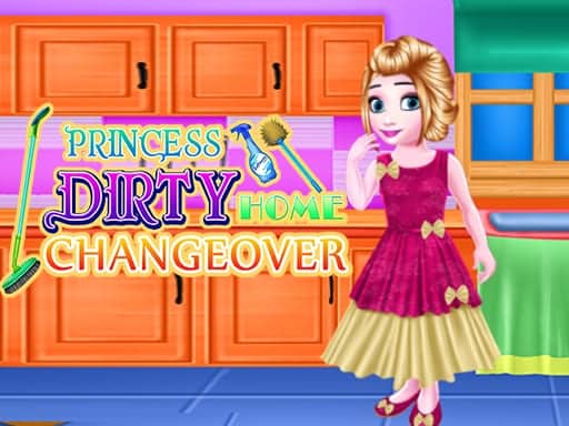 Screenshot van Princess Dirty Home Changeover