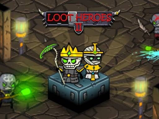 Screenshot van Loot Heroes 2
