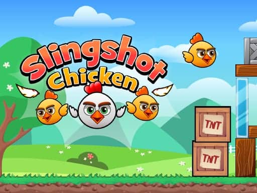 Screenshot van Slingshot Chicken
