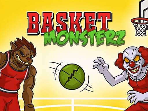 Screenshot van Monster Basketbal