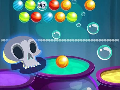 Screenshot van Bubble Shooter Halloween