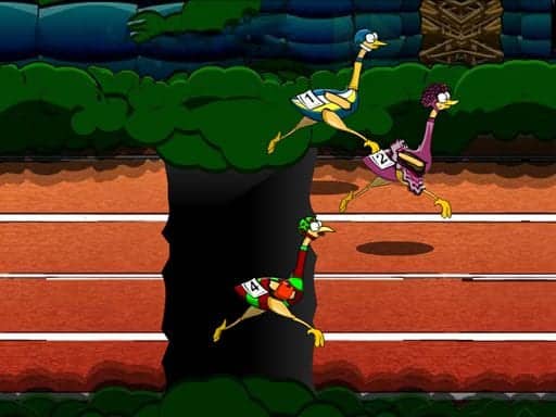 Screenshot van Big Bird Racing
