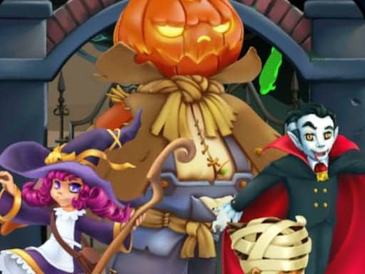 Screenshot van Halloween Jigsaw Deluxe