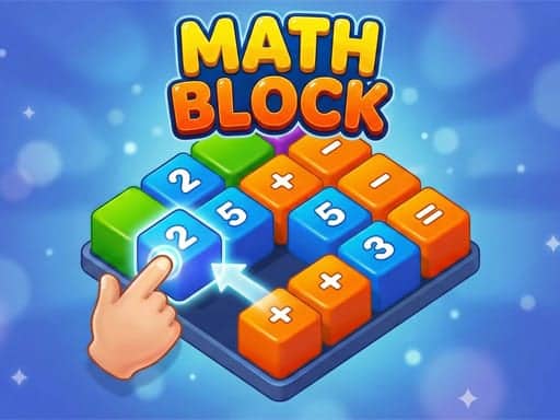 Screenshot van Math Block