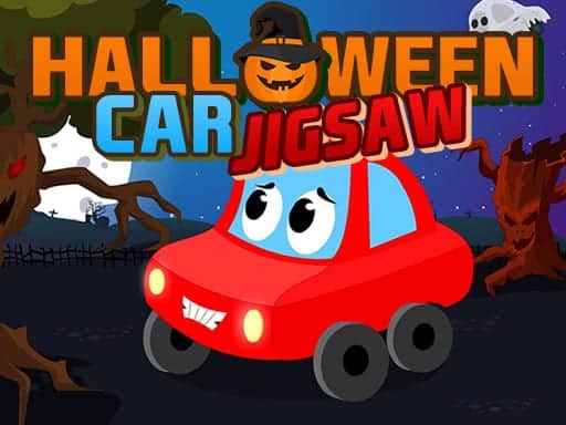 Screenshot van Halloween Car Jigsaw