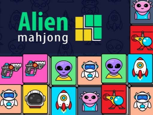 Screenshot van Alien Mahjong
