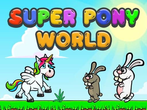 Screenshot van Super Pony World
