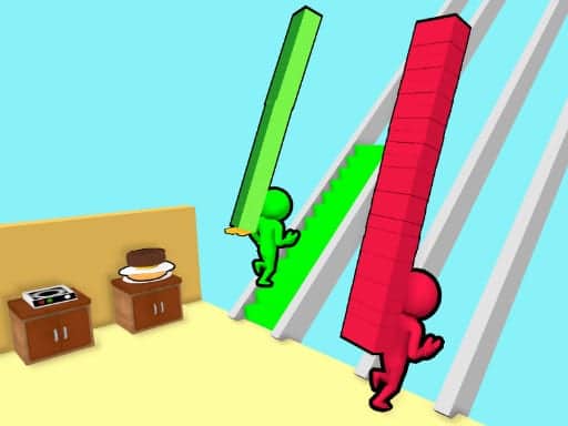 Screenshot van Burger Race