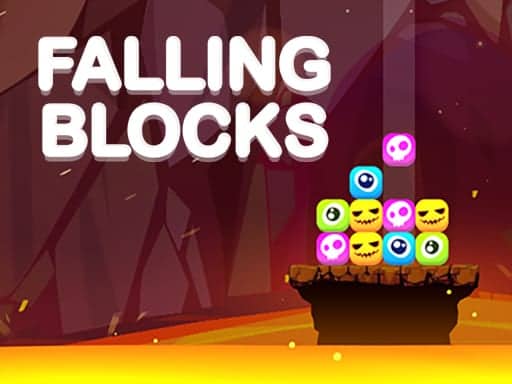 Screenshot van Falling Blocks - Halloween Challenge