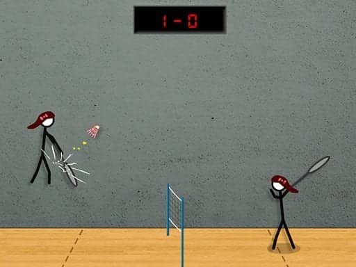 Screenshot van Stick Figure Badminton 2
