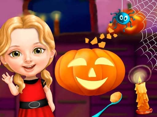 Screenshot van Sweet Baby Girl Halloween Fun