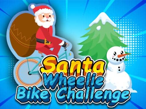 Screenshot van Santa Wheelie Bike Challenge