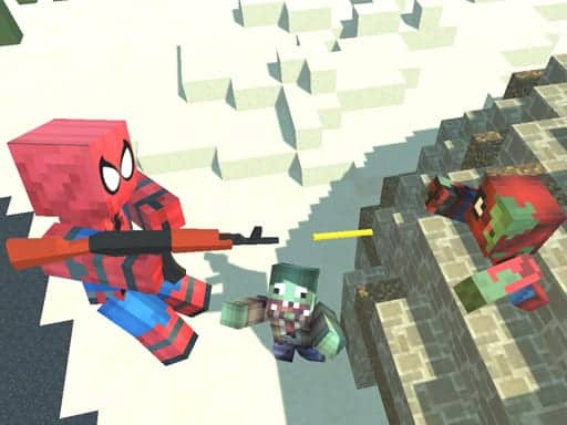 Screenshot van Block Craft Zombie Attack