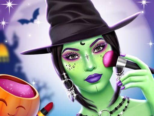 Screenshot van Spooky Halloween Makeover