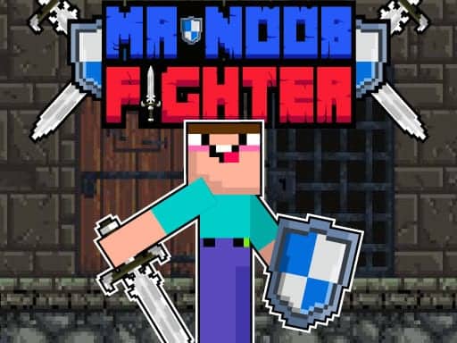 Screenshot van Mr Noob Fighter