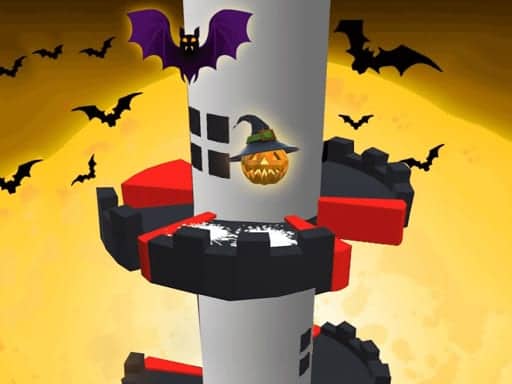 Screenshot van Helix Jump Halloween
