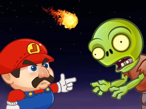 Screenshot van Super Lule vs Zombies