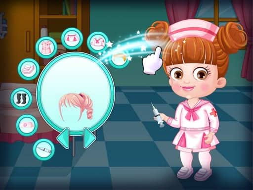 Screenshot van Baby Hazel Doctor Dressup
