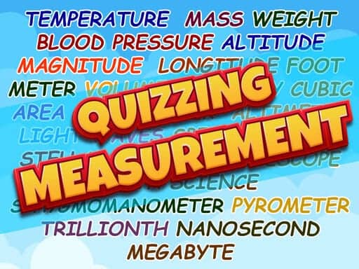 Screenshot van Quizzing Measurement