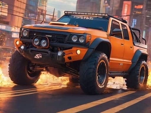 Screenshot van 4x4 Offroader