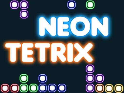 Screenshot van Neon Tetrix
