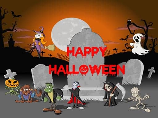 Screenshot van Happy Halloween Slide