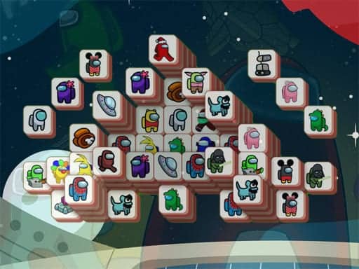 Screenshot van Among Mahjong Tiles