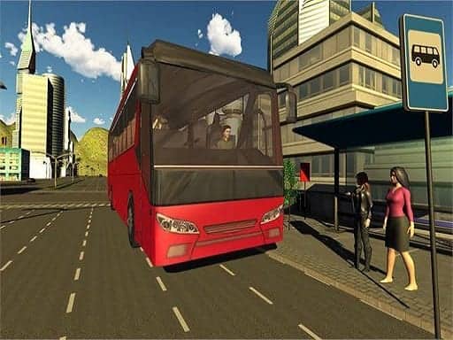 Screenshot van Offroad Passenger Bus Simulator : City Coach Simulator