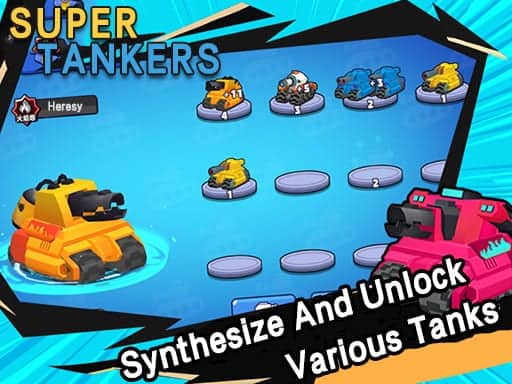 Screenshot van Super Tankers