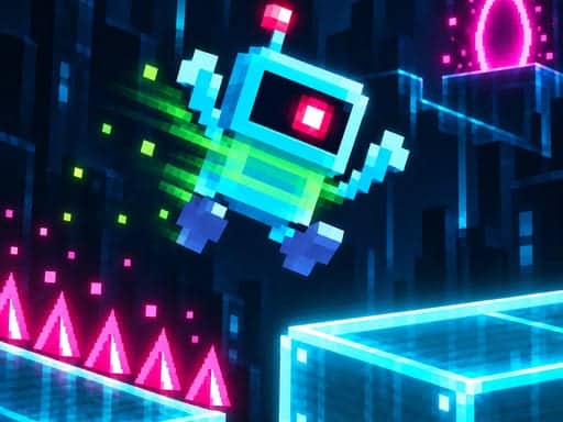 Screenshot van Definitely Not a Platformer