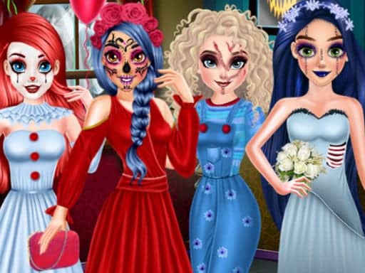 Screenshot van Princess Halloween Party Prep