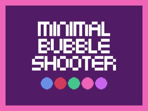 Screenshot van Minimal Bubble Shooter
