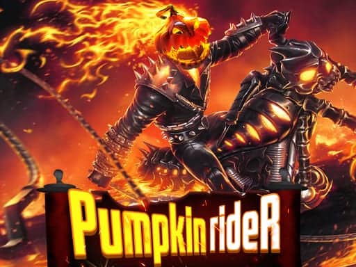 Screenshot van Pumpkin Rider
