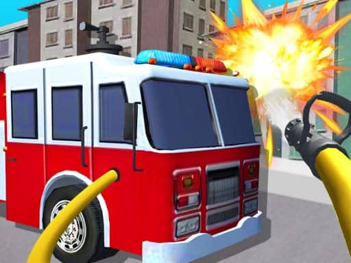 Screenshot van Fire Truck Driving Simulator