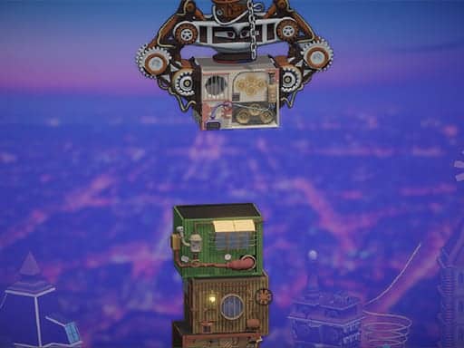Screenshot van Steampunk Tower Builder