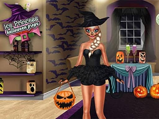 Screenshot van Ice Queen Halloween Party